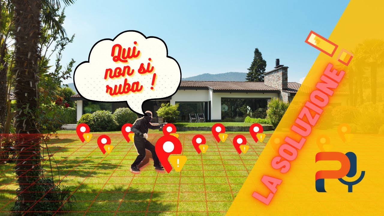 ALLARME PERIMETRALE TF pro | Garden -  Sistema perimetrale interrato SOTTO PAVIMENTO