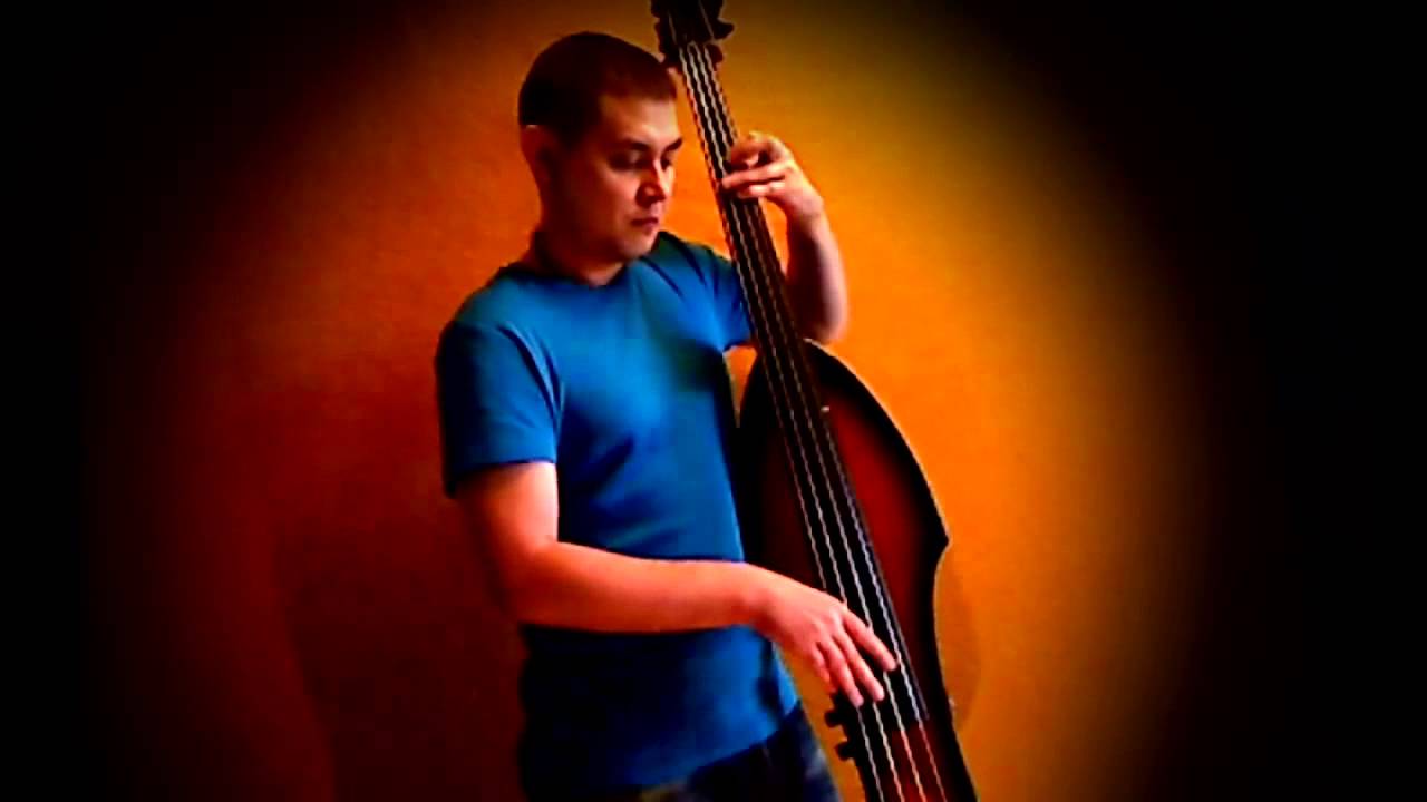 Apres la Pluie (Alain Caron) cover Double bass  (palatino)