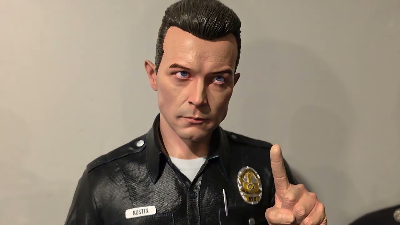 Распаковка/обзор цветной статуэтки Darkside T-1000 в масштабе 1/3.