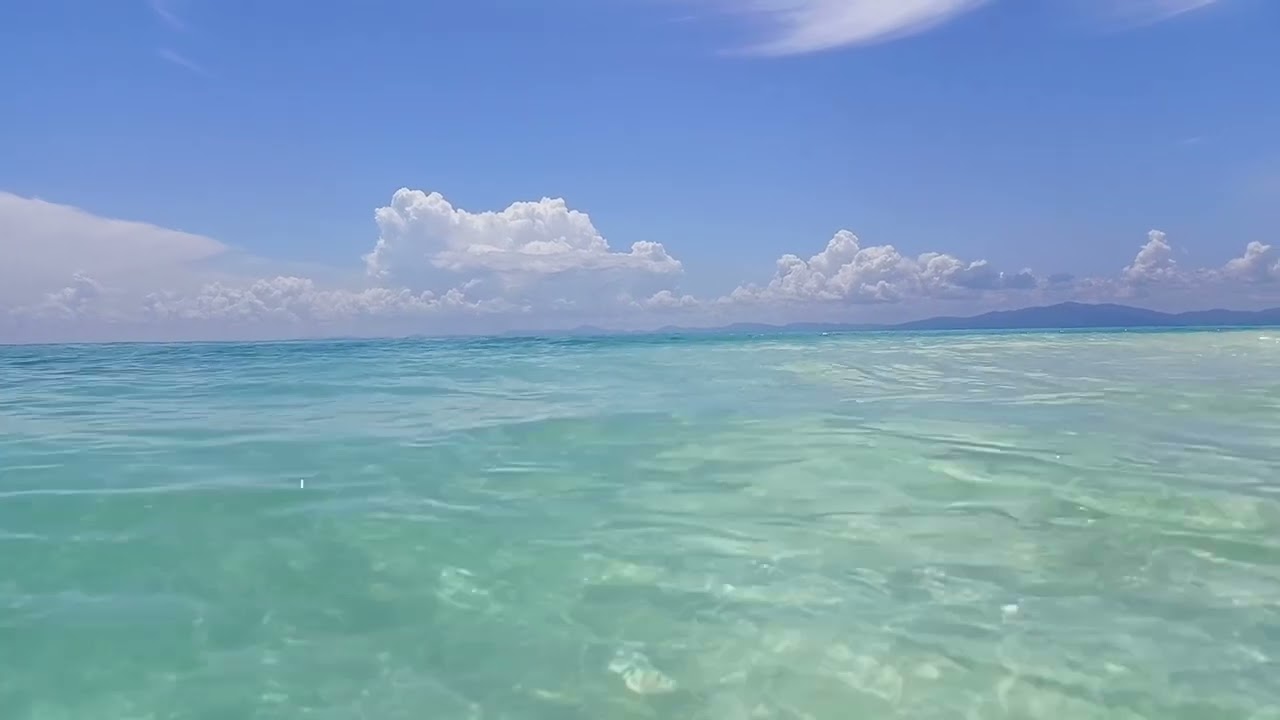 Остров Мантанани ( Mantanani Island), Borneo. Peace and tranquility.