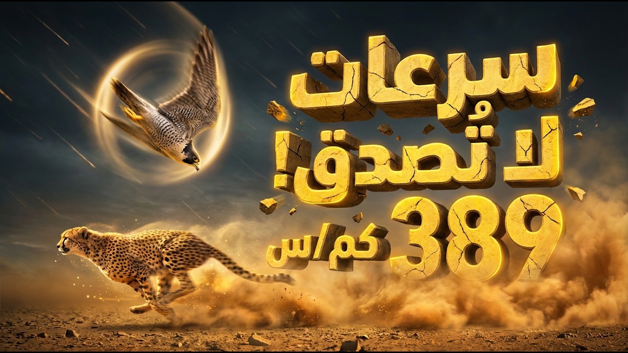 أسرع 7 حيوانات على وجه الأرض – السرعة التي تتحدى قوانين الفيزياء!