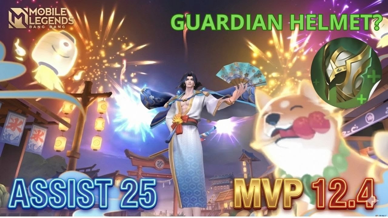 USER SUPPORT/TANK WAJIB NONTON! BUILD RAHASIA 25 ASSIST & MVP 12.4