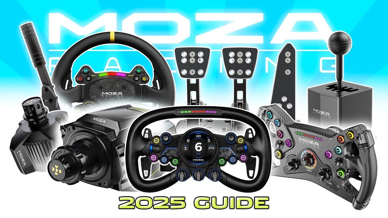 Полное руководство покупателя MOZA Racing в 2025 году!