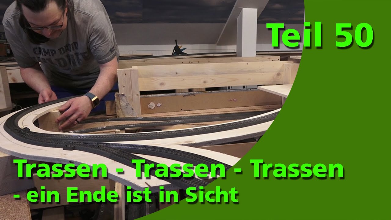 Teil 50 - Trassen - Trassen - Trassen / Rocky / M&auml;rklin H0 Modelleisenbahn / C-Gleis / MoBa