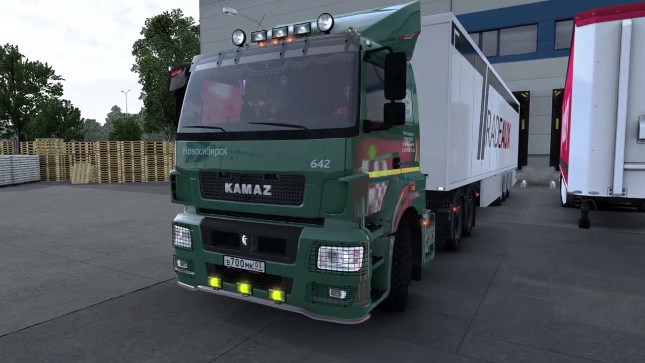 ETS2.1.58 ● Рейс на КамаЗЕ ● 🚚 Калуга - Краснодар