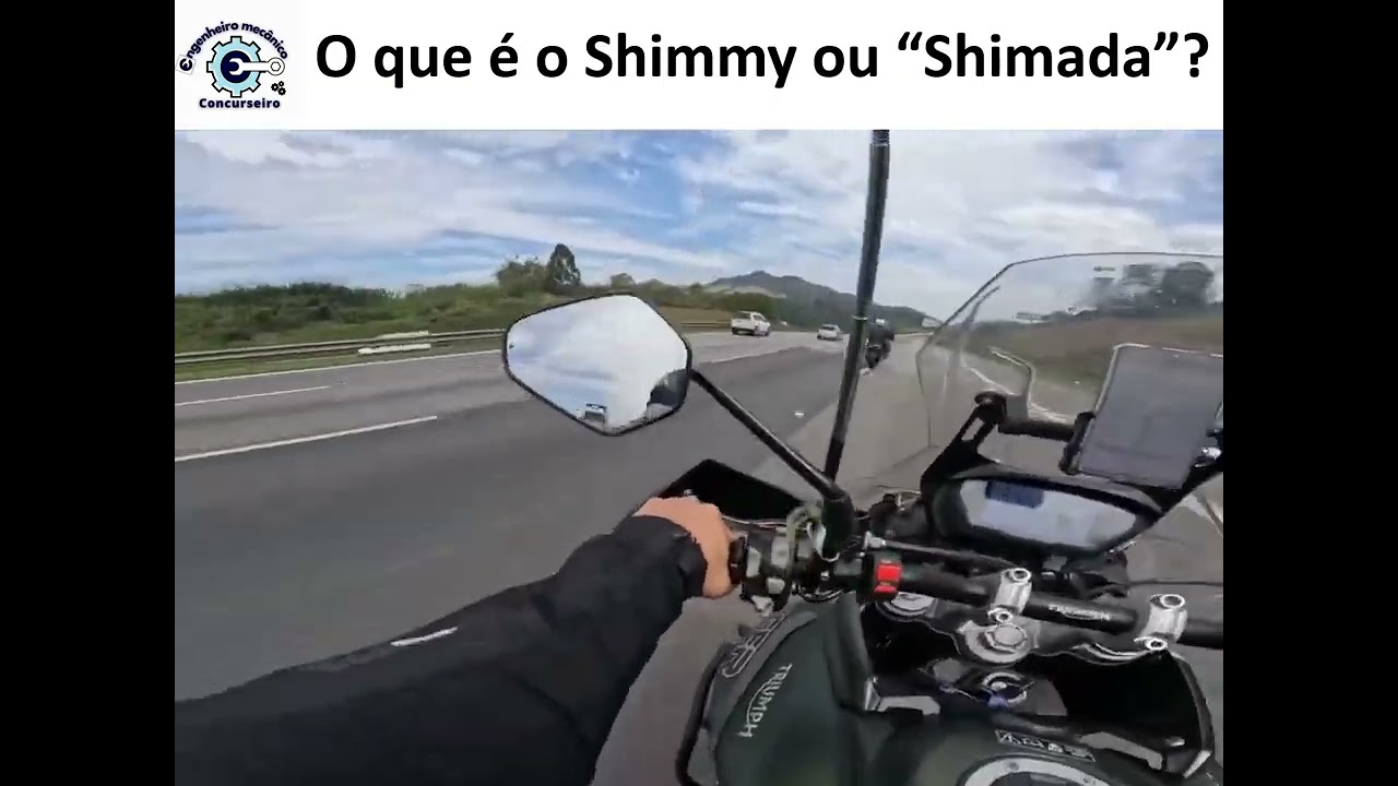 O que &eacute; Shimmy ou Shimada na motocicleta?
