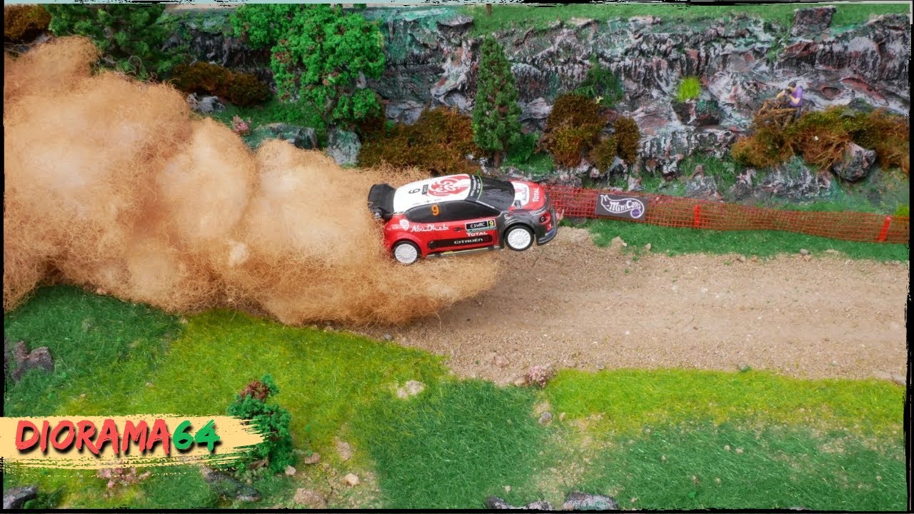 HOW TO MAKE THE BEST RALLY CAR JUMP DIORAMA 1\64