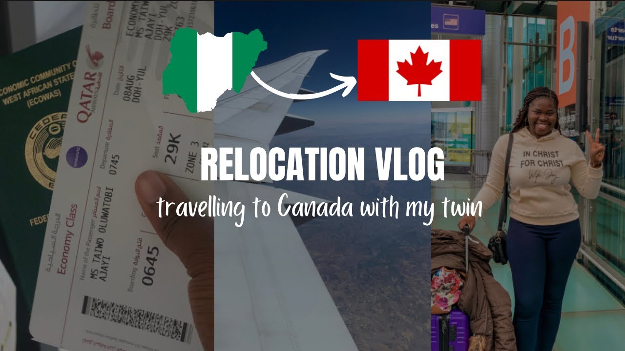 Relocation Vlog: Nigeria🇳🇬 to Canada🇨🇦 || Qatar Airways || International Student