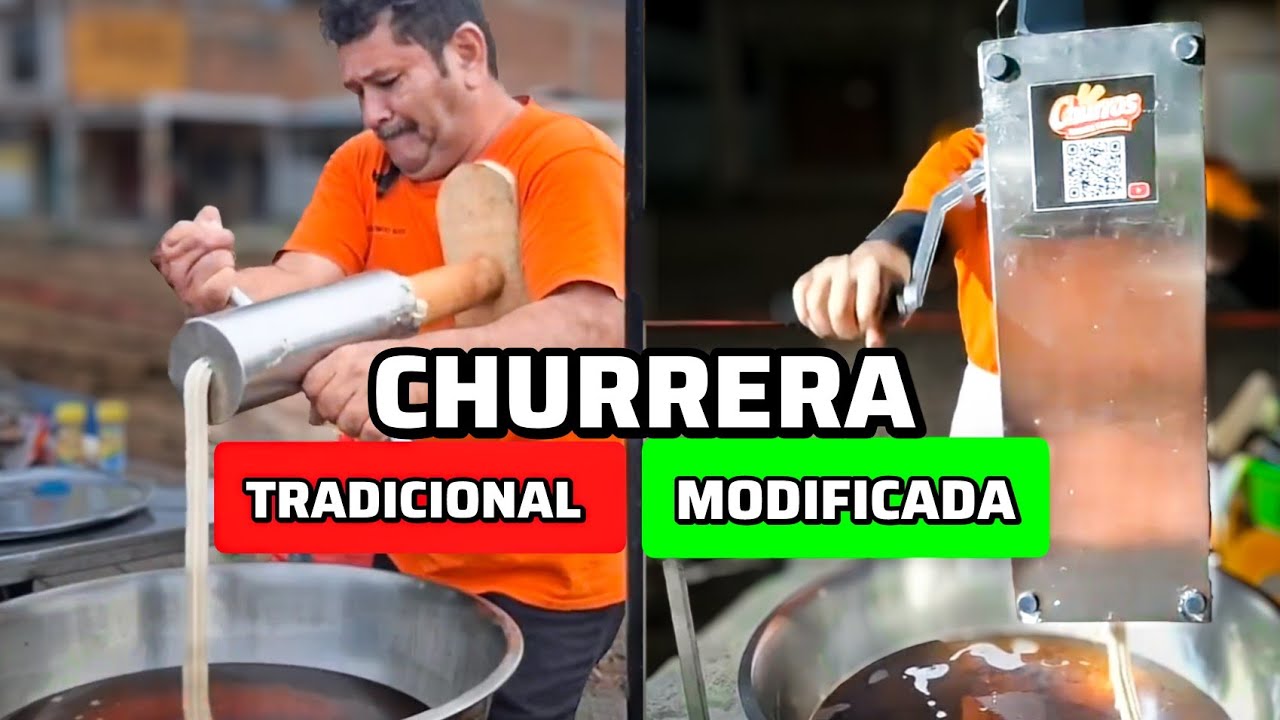 Churrera TRADICIONAL VS MODIFICADA 
