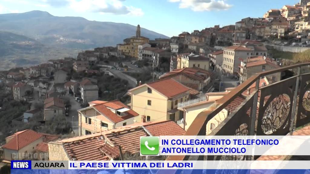AQUARA IL PAESE VITTIMA DEI LADRI