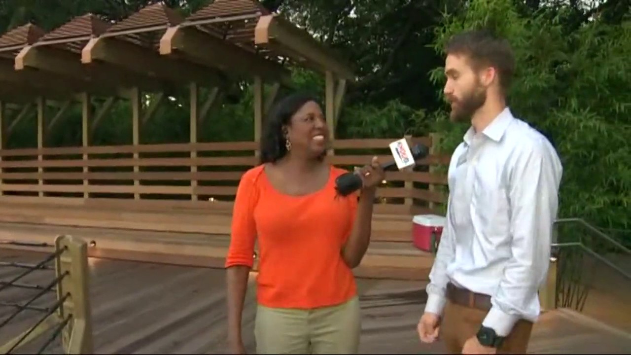 New elephant exhibit at the Houston Zoo