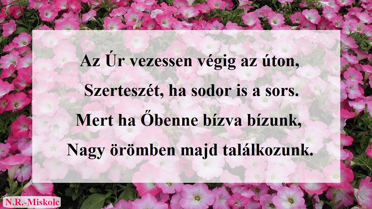 Az Úr vezessen végig az úton (feldolgozás)