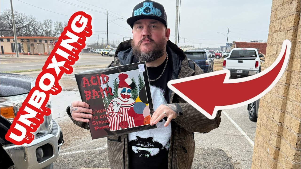 ACID BATH - When The Kite String Pops Vinyl Unboxing!