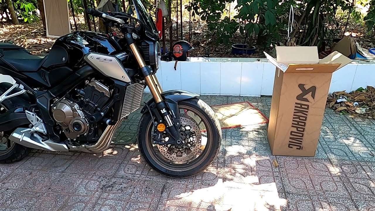Phạm Tuấn PKL | RÁP PÔ AKRAPOVIC FULL CỔ XE HONDA CB650R & TEST ÂM THANH CÓ TIÊU