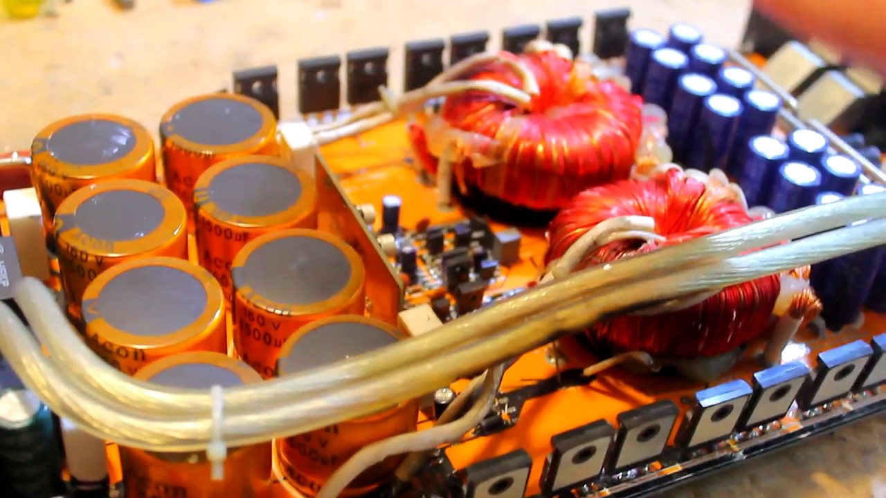 Amplifier repair Part 2 - Output section & Bench testing!