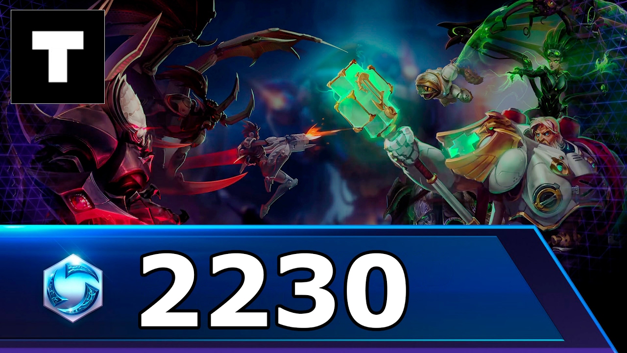 Heroes of the Storm Потасовка №14 - «Звездные герои» (Иллидан) 2230