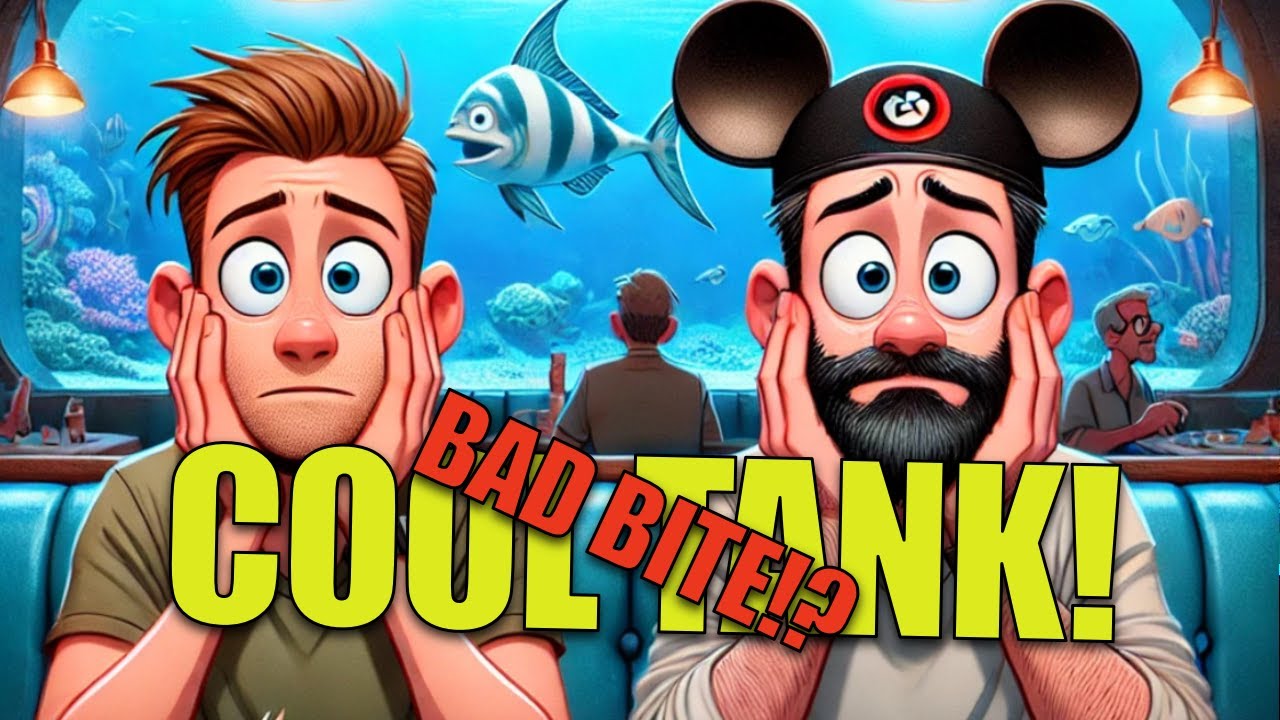 A FISHY REVIEW of Coral Reef Restaurant at EPCOT!