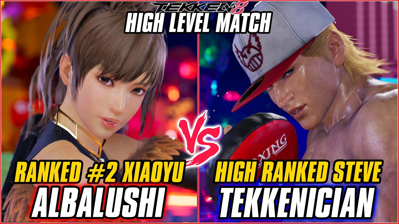 TEKKEN 8 ▰ ALBALUSHI (#2 Ranked Xiaoyu) vs TEKKENICIAN (Steve) ▰ TEKKEN 8 HIGH LEVEL GAMEPLAY