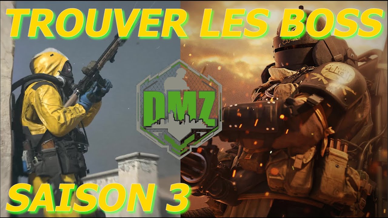 TROUVER les BOSS sur DMZ SAISON 3 (PYRO, PILLARD, CHIMISTE, MASTODONTE, HELICO D'ATTAQUE)