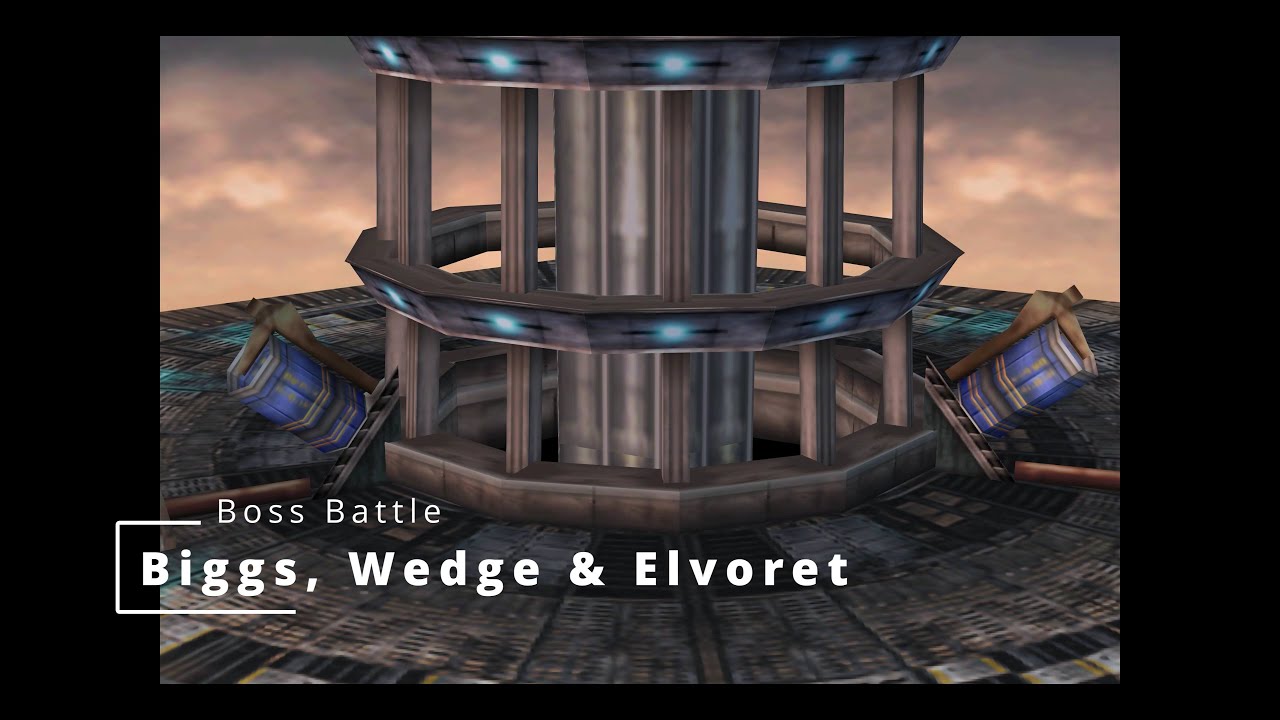 Biggs, Wedge & Elvoret Boss Battle &ndash; Final Fantasy VIII Remastered
