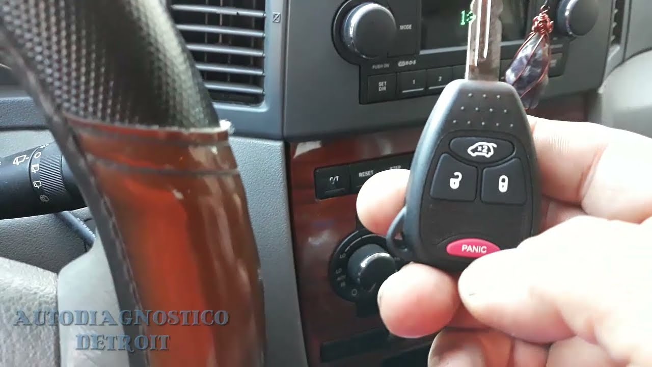 GRAND CHEROKEE 2006 PROGRAMACIÓN DE LLAVES
