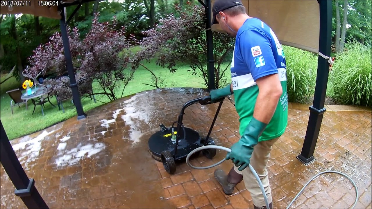 Patio Paver Power Washing