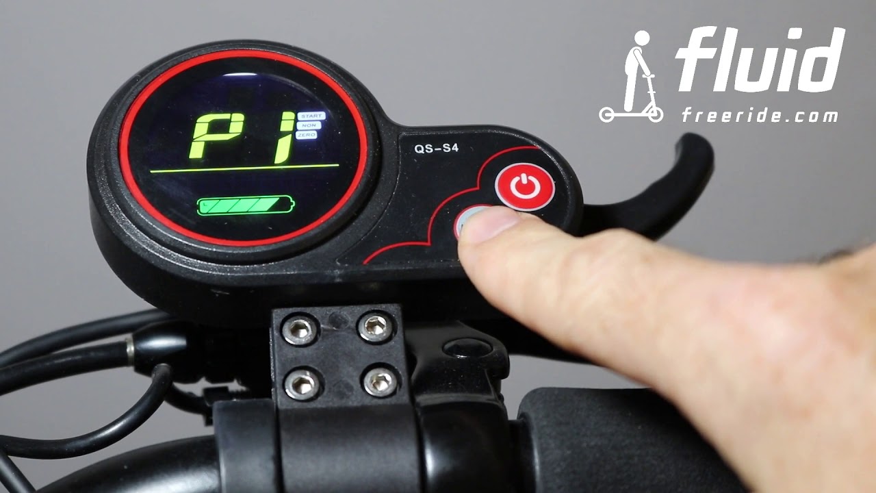 Kaabo Mantis base display settings