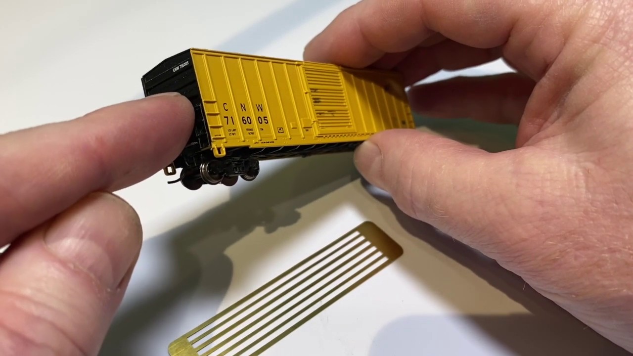 N Scale Railroad & Trains Lighting  - Floating Brass Wheel Pickup Installation