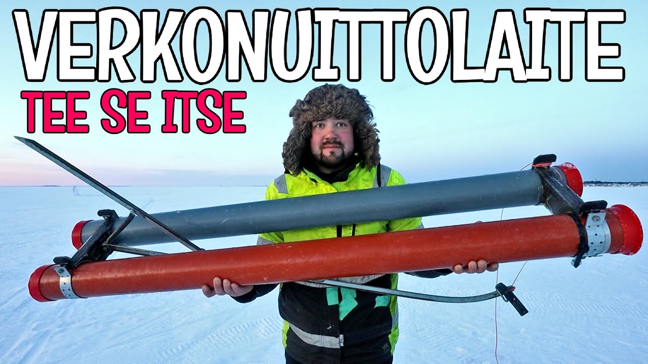 RAKENNETAAN VERKONUITTOLAITE - RAKENNUSOHJEET ALUSTA LOPPUUN JA UITTOLAITTEEN KÄYTTÖOHJE