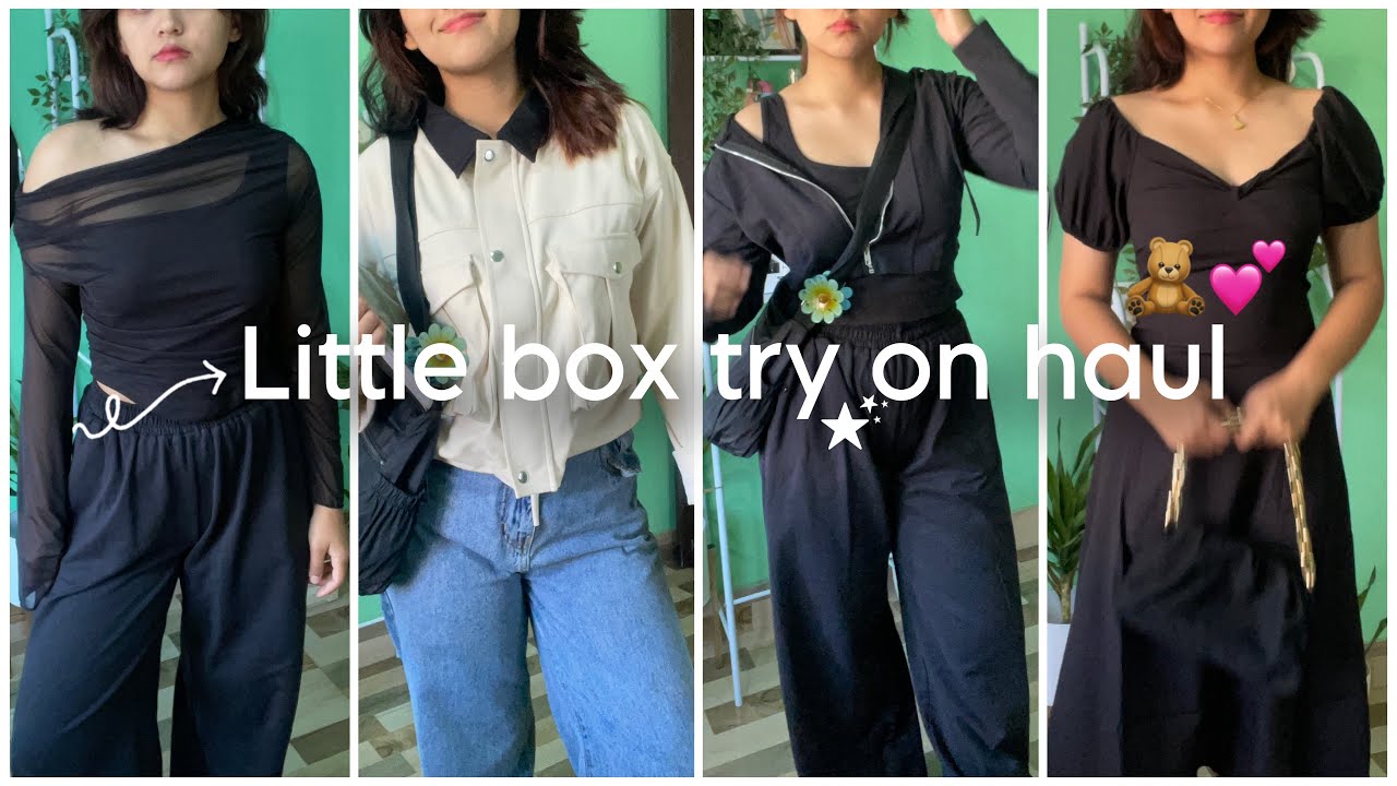*Little box try on haul* First time trying littlebox india🎀Honest review/dresses / co-rd set/trouser