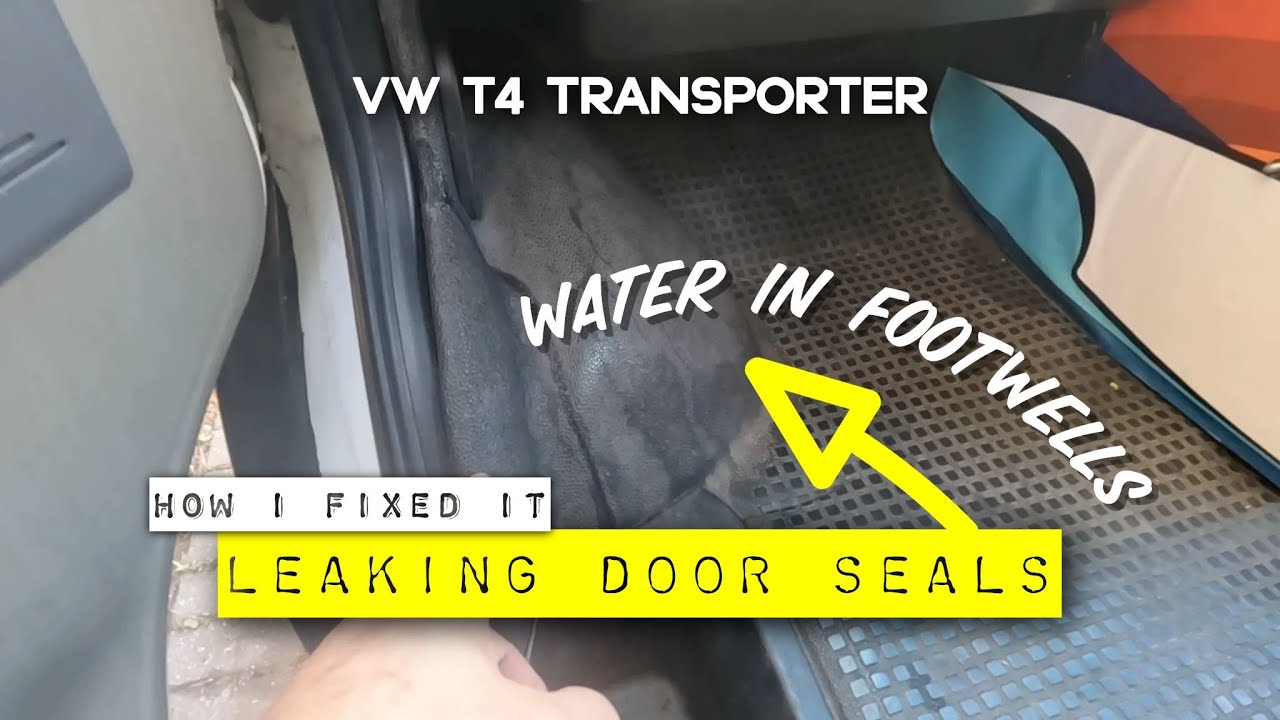 ВОДА В НОГАХ! Проверьте это на своём VW T4.