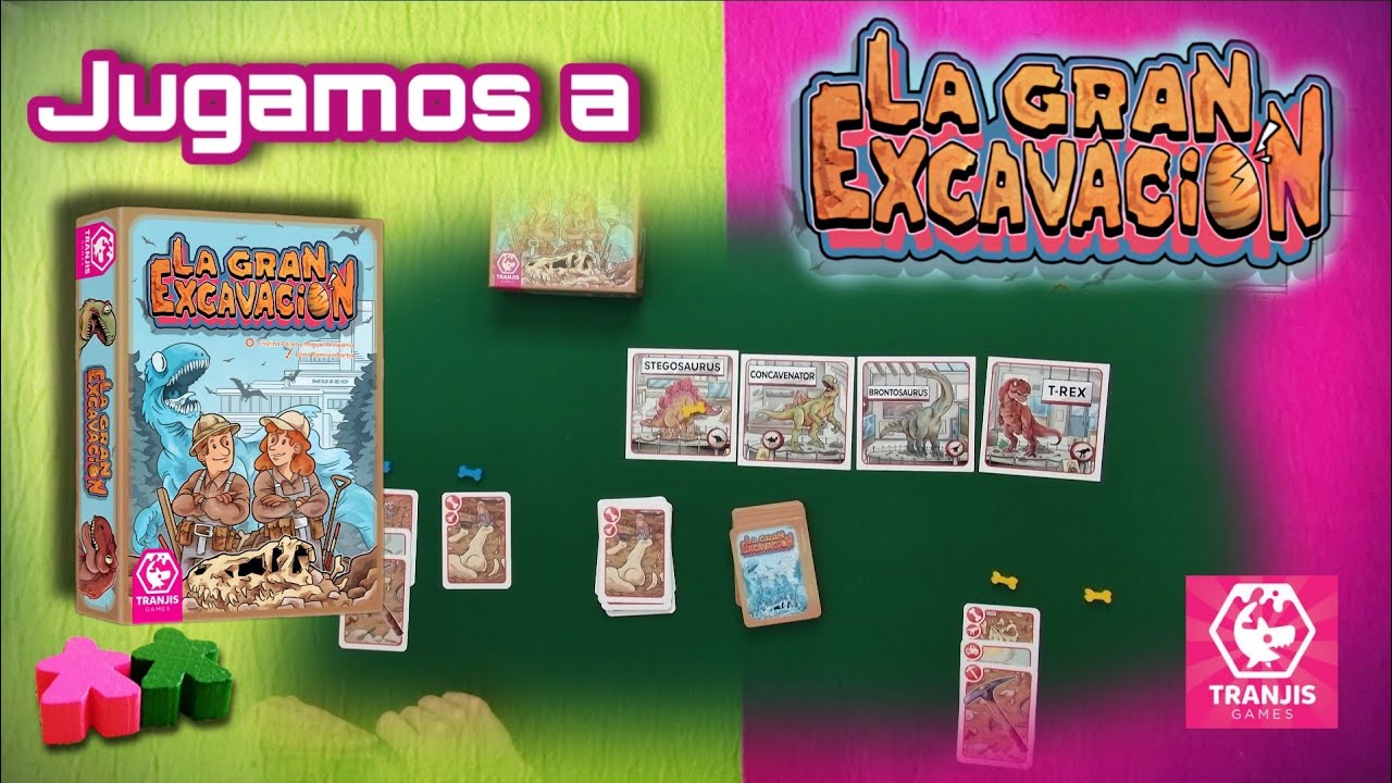 La Gran Excavación. Partida a 2 jugadoras [Partida]