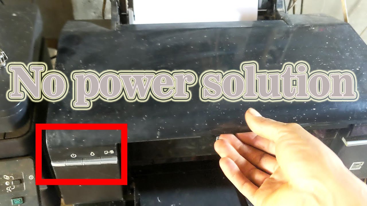 T60 printer not power solution