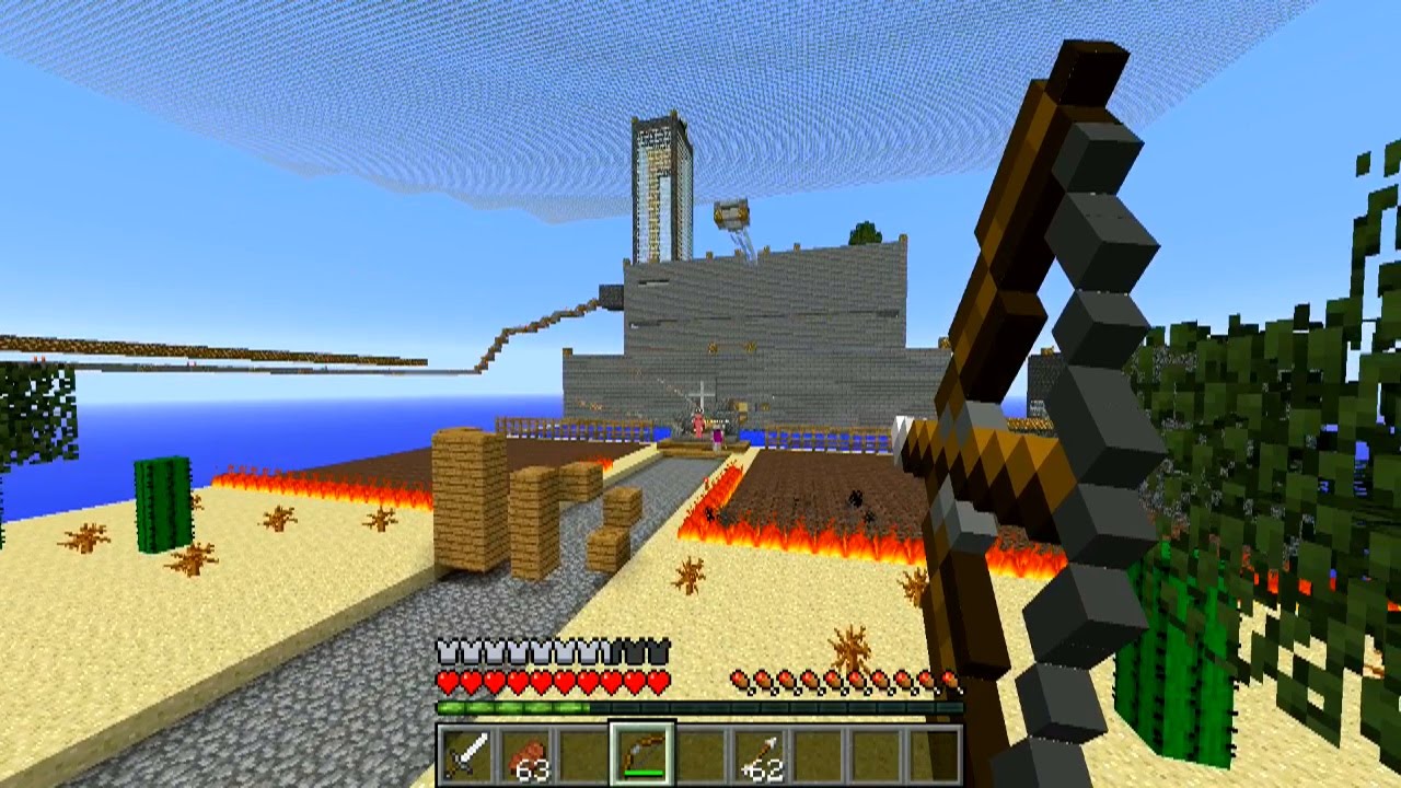 Minecraft CAPTURE THE WOOL #8 with Vikkstar, Preston, Nooch & Pete!