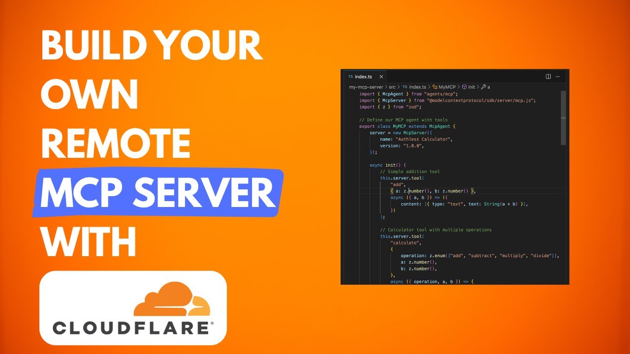 Создайте свой собственный удаленный MCP-сервер с Cloudflare