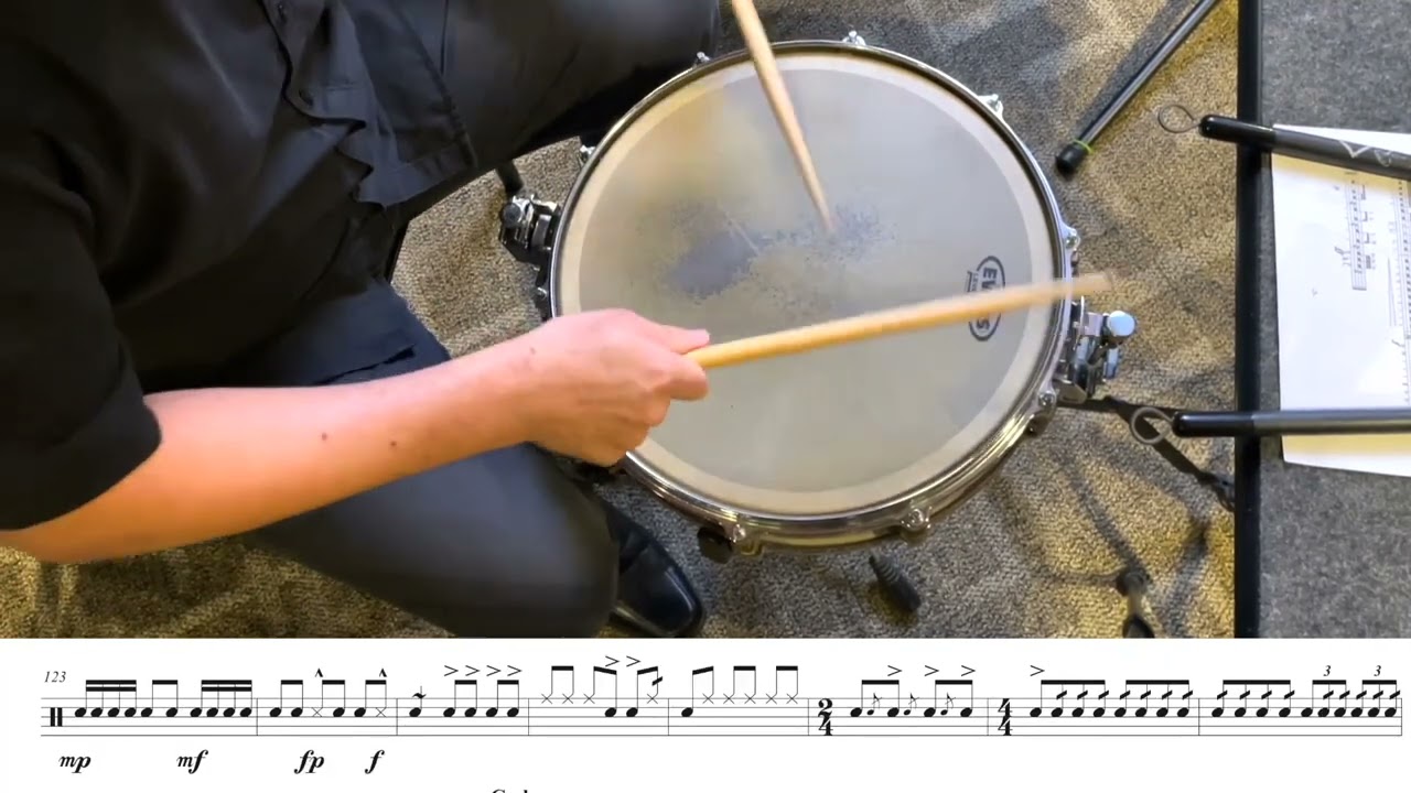 Miyabi for Snare Drum SOLO : LEARN THE MUSIC