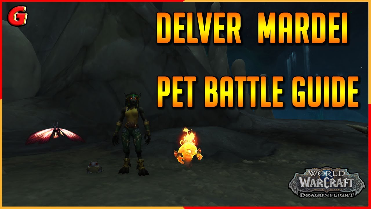 Delver Mardei Pet Battle Guide - Zaralek Cavern - Dragonflight