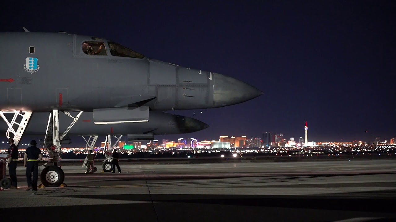 B1-B Bomber at Las Vegas