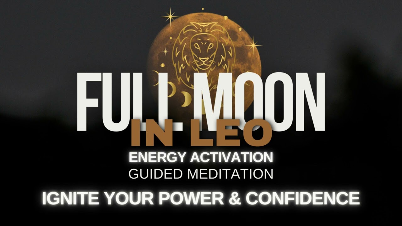 Full Moon Energy Activation: Main Character Energy! 🦁💫