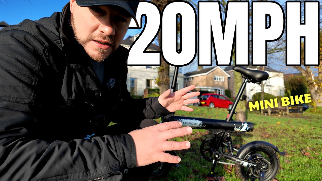 Обзор VARUN C-14 — мини-мотоцикл, развивающий скорость 32 км/ч, с одной существенной проблемой.