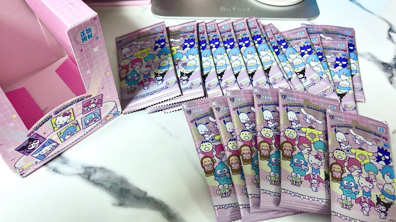 【サンリオ】SHEINのサンリオカード箱買い開封♡