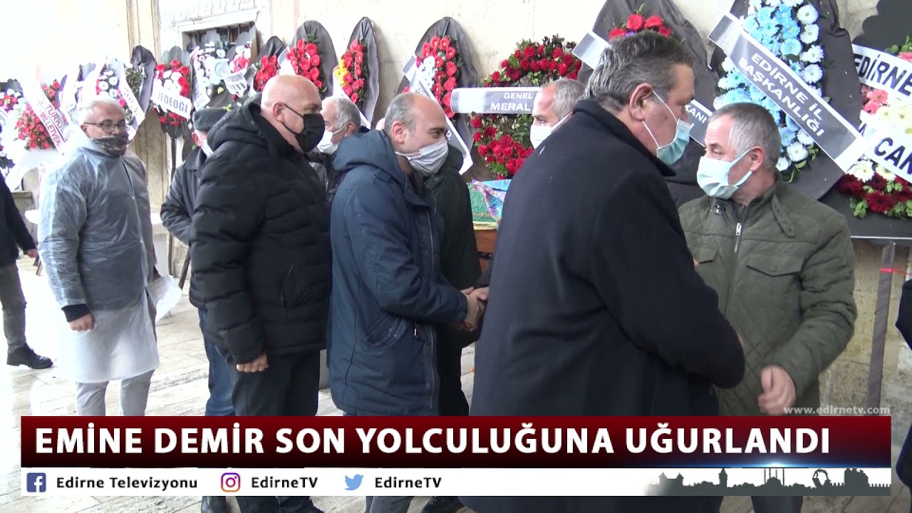 EMİNE DEMİR SON YOLCULUĞUNA UĞURLANDI