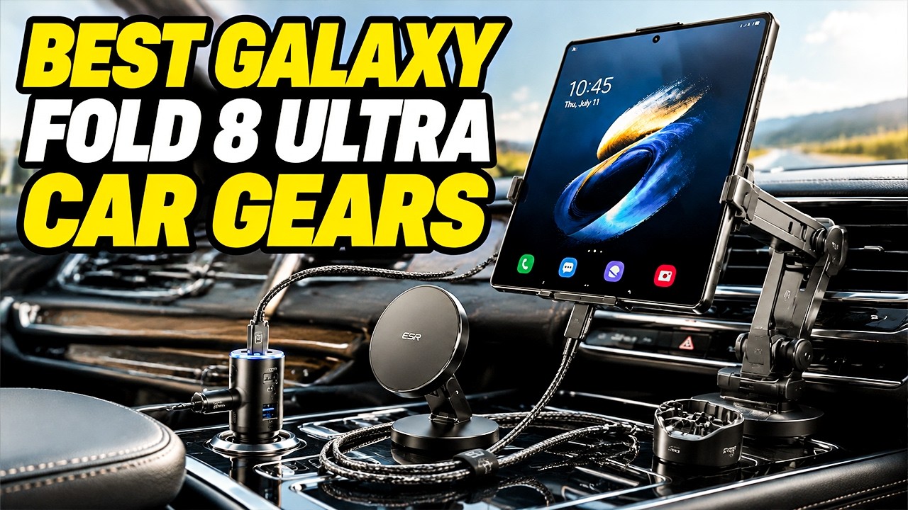 Топ-7 лучших автомобильных аксессуаров для Galaxy Z Fold 8 Ultra с лучшим соотношением цены и кач...