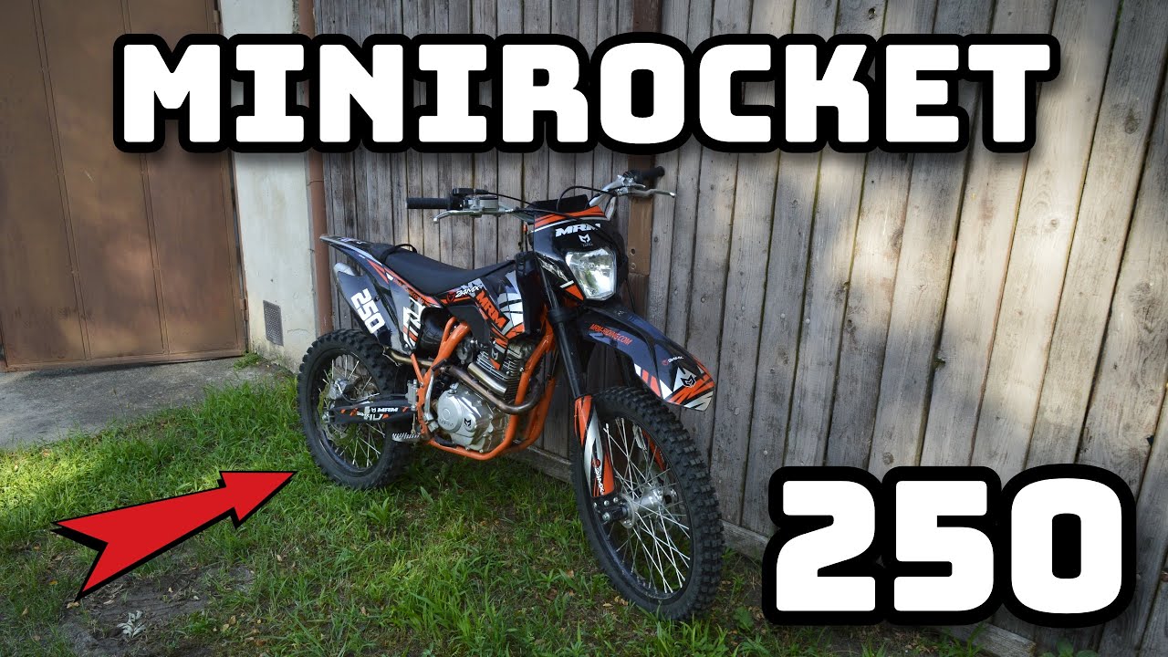 MŮJ PITBIKE MINIROCKET 250!