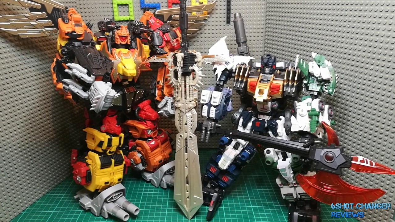 FP Saurus Ryu Oh Weapons & size comparisons