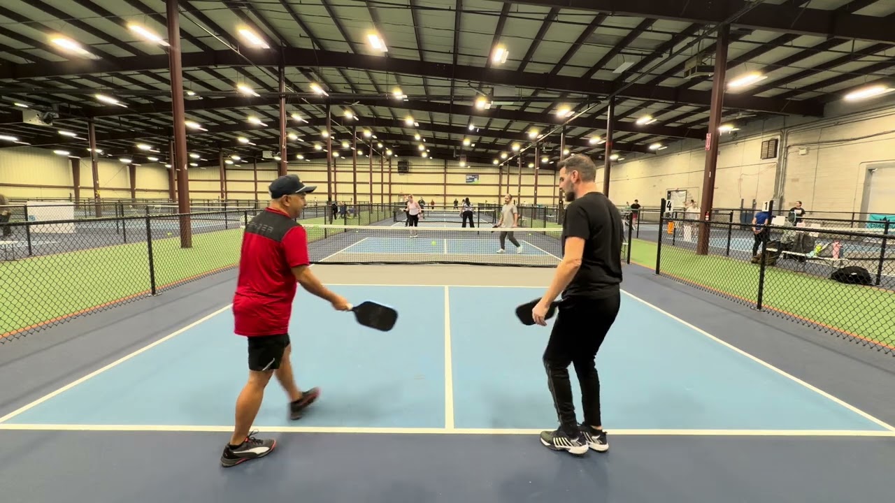 Pickleball at Horizon: Brye/Steve VS Ben /Asa G1