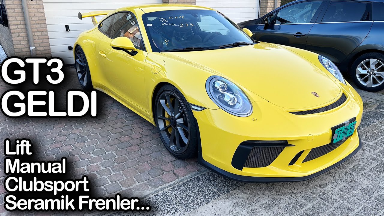 Japonya'dan Porsche GT3 4.0 Manual Clubsport Geldi! | Japonic