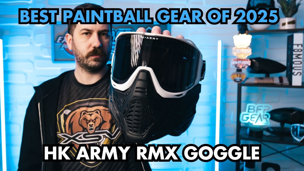 Лучшее снаряжение для пейнтбола 2025 года | Очки HK Army RMX | BFPGear