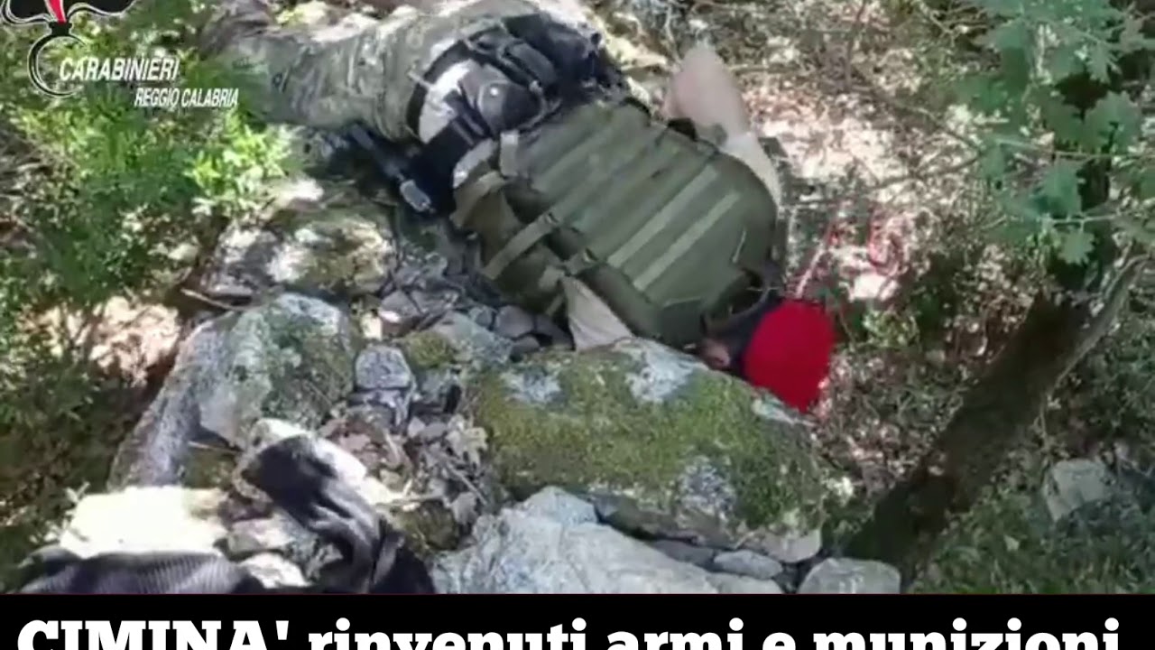 CIMINÀ: I CARABINIERI EFFETTUANO L’ENNESIMO RINVENIMENTO DI ARMI E MUNIZIONI  Continuano senza sosta