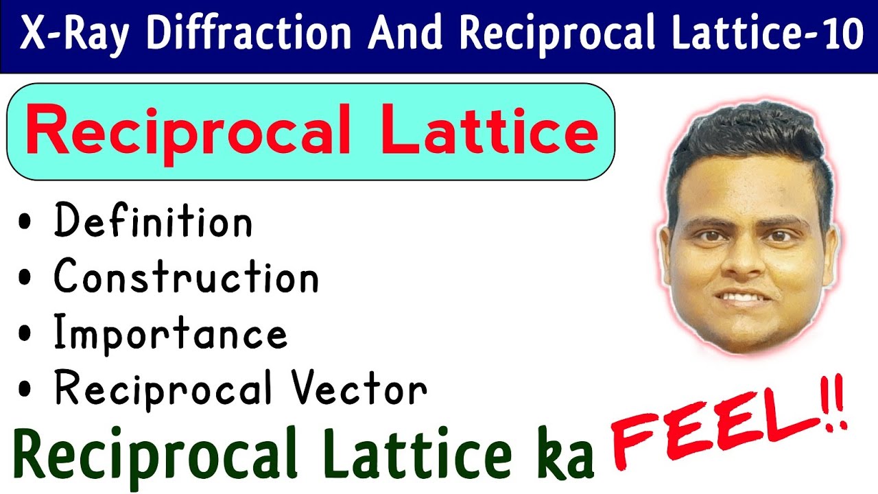 Reciprocal Lattice In Solid State Physics | Reciprocal Lattice Vector